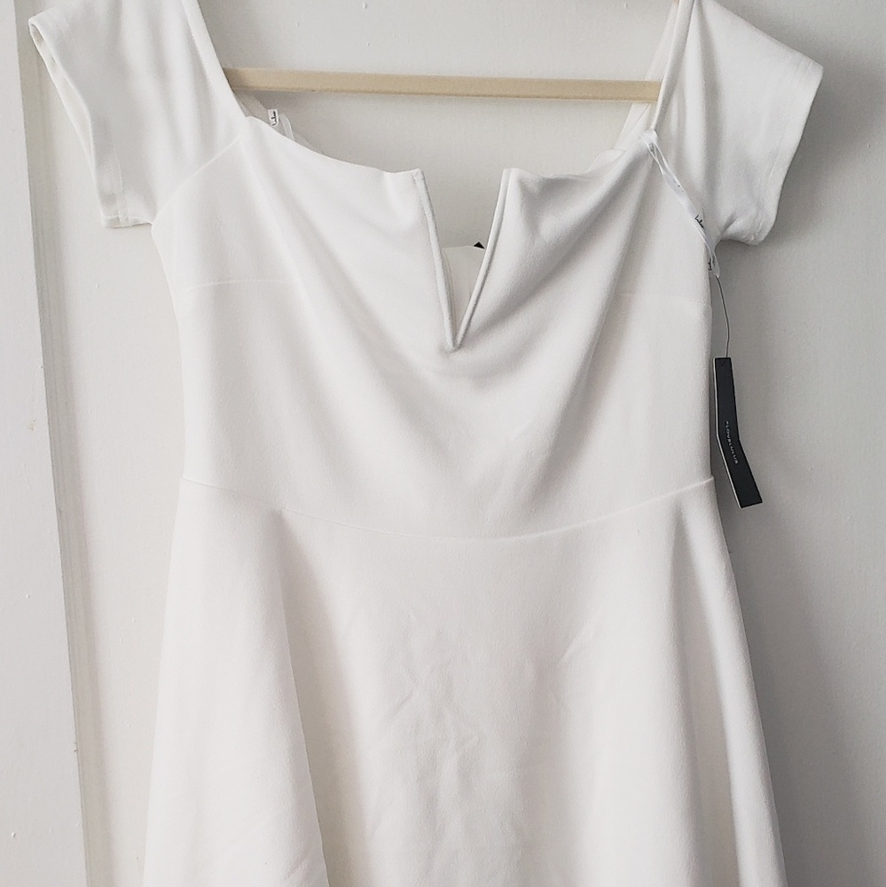 White dress
